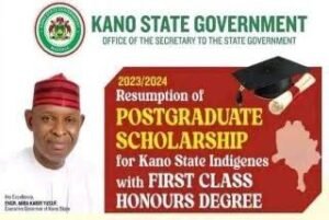 Read more about the article Kano govt resumes postgraduate scholarship