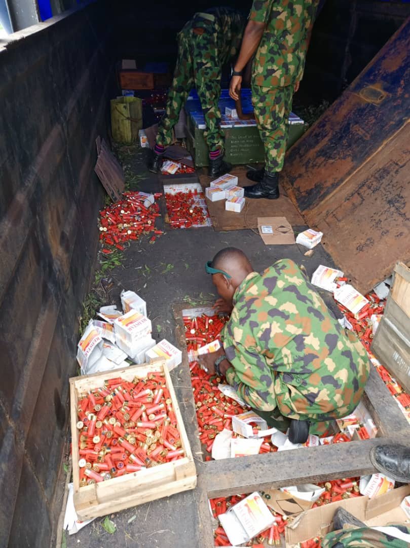 Read more about the article Troops intercept truck load of ammunition enroute Anambra – Army