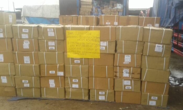 Read more about the article Customs intercepts 299 cartons of codeine, warns of dangers
