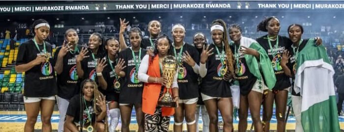 Read more about the article Mark hails D’Tigress over fourth straight Afrobasket title