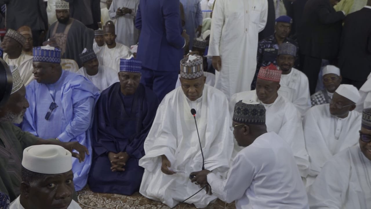 Read more about the article Shettima, Akpabio, others attend Deputy Senate President’s son wedding in Kano
