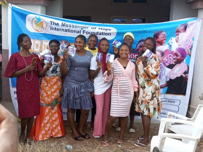 Read more about the article Foundation educates women on menstrual hygiene, donates sanitary pads