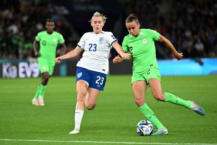 Read more about the article Football supporters hail Super Falcons, regret missed chances against England