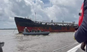 Read more about the article Product on-board impounded MT PRAISEL not stolen crude oil – Navy