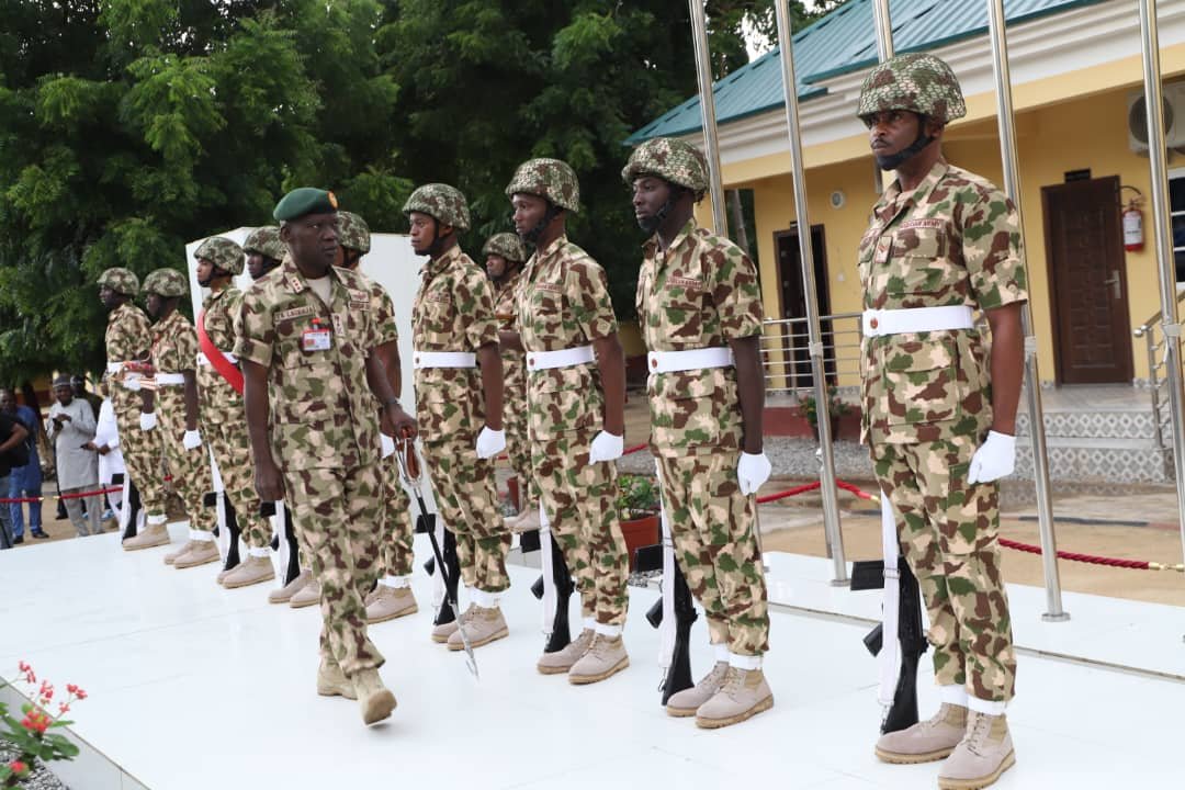 Read more about the article Lagbaja in Maiduguri, hails troops on operational successes