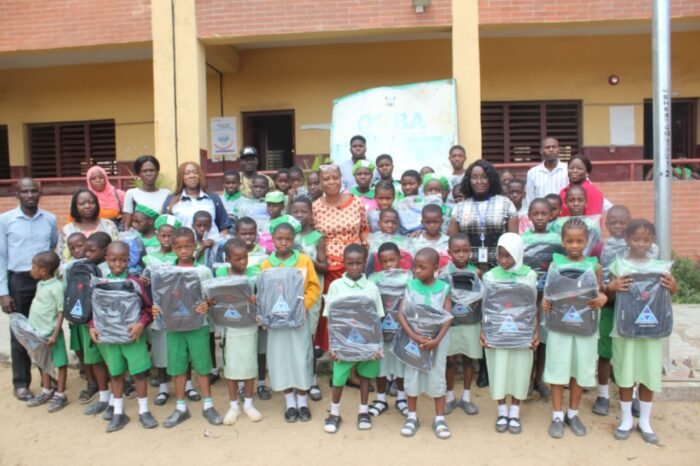 You are currently viewing MAY & Baker donates backpacks, writing materials to schools in Lagos, Ogun