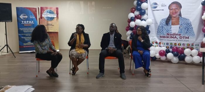 Panelists at the TM Club District 94 town-hall in Abuja. Picture by NAN