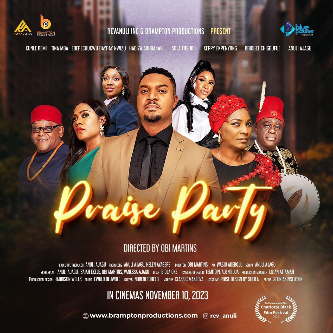 You are currently viewing Nollywood movie, “Praise Party”, premieres Nov. 5