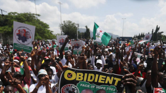 Obidients rallying support for their candidate