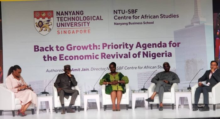 Participants at the public presentation of a 10-year roadmap for Nigeria by NTU-SBF Centre for African Studies in partnership with Tolaram and Nanyang Technology University, Singapore.