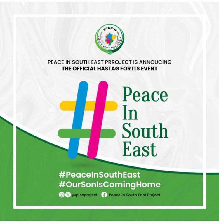 Hashtag for PISE-P aimed at disseminating campaign messages for peace in South-East