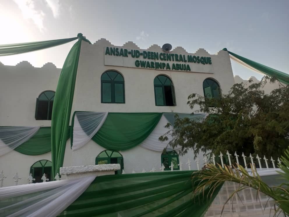 Read more about the article 100 anniversary: Ansar-ud-Deen inaugurates N200m mosque in Gwarinpa.