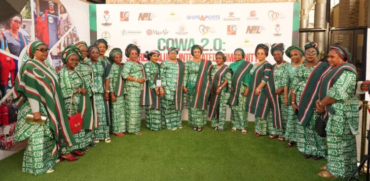 Members of COWA at the relaunch of the association on Friday in Abuja