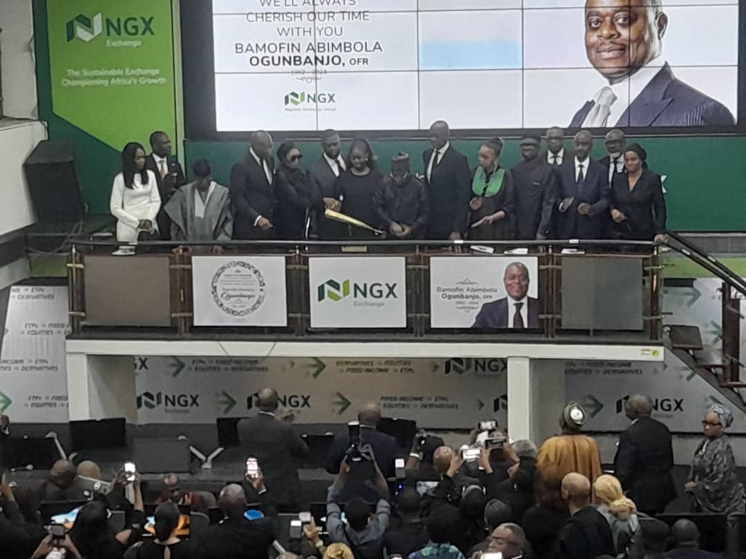 Read more about the article NGX, capital market stakeholders pay tribute to late Chairman, Ogunbanjo