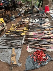 Read more about the article Army  bursts IPOB/ESN firearms/drones factory in Delta, nabs 6