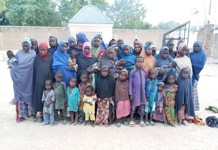 Read more about the article Troops rescue 78 victims, neutralise 5 terrorists in Borno