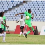 Falconets against their Ugandan counterparts at the African Games