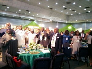 A section of inductees at CITN induction on Thursday in Lagos