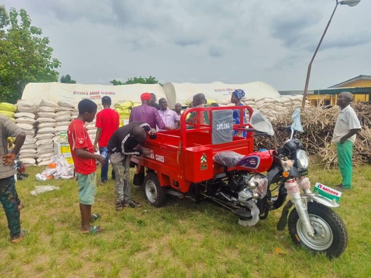 Distribution of inputs to small-holder farmers in Edo Central Senatorial District