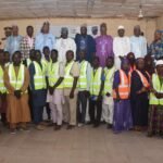 The leadership of the National Commission for Refugees, Migrants and Internally Displaced Persons and some IDPs youths at a two-week Training and Empowerment in Professional Driving and Agriculture on Wednesday in Abuja