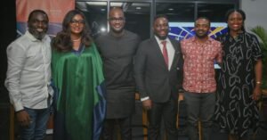 L-R: Dr Tosan Mogbeyiteren, Founder, Black Swan Inc.; Dr Funmi Adewara, Founder, Mobihealth; Dr Chibuzo Opara, Founder, Drugstoc; Wisdom Chapp-Jumbo, Principal Consultant, Dublin-Gray Partners; Dr. Ikpeme Neto Founder & CEO Wellahealth and Anysie Ishimwe, Community Development & Management Consultant, Africa's Business Heroes (ABH) at the ABH 2024 Information Session held recently in Lagos, Nigeria