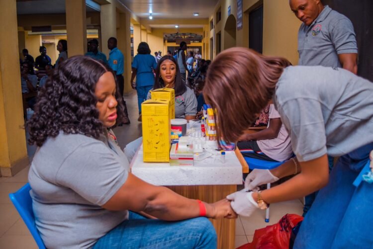 Read more about the article Asaba Specialist Hospital conducts free health screening for staff