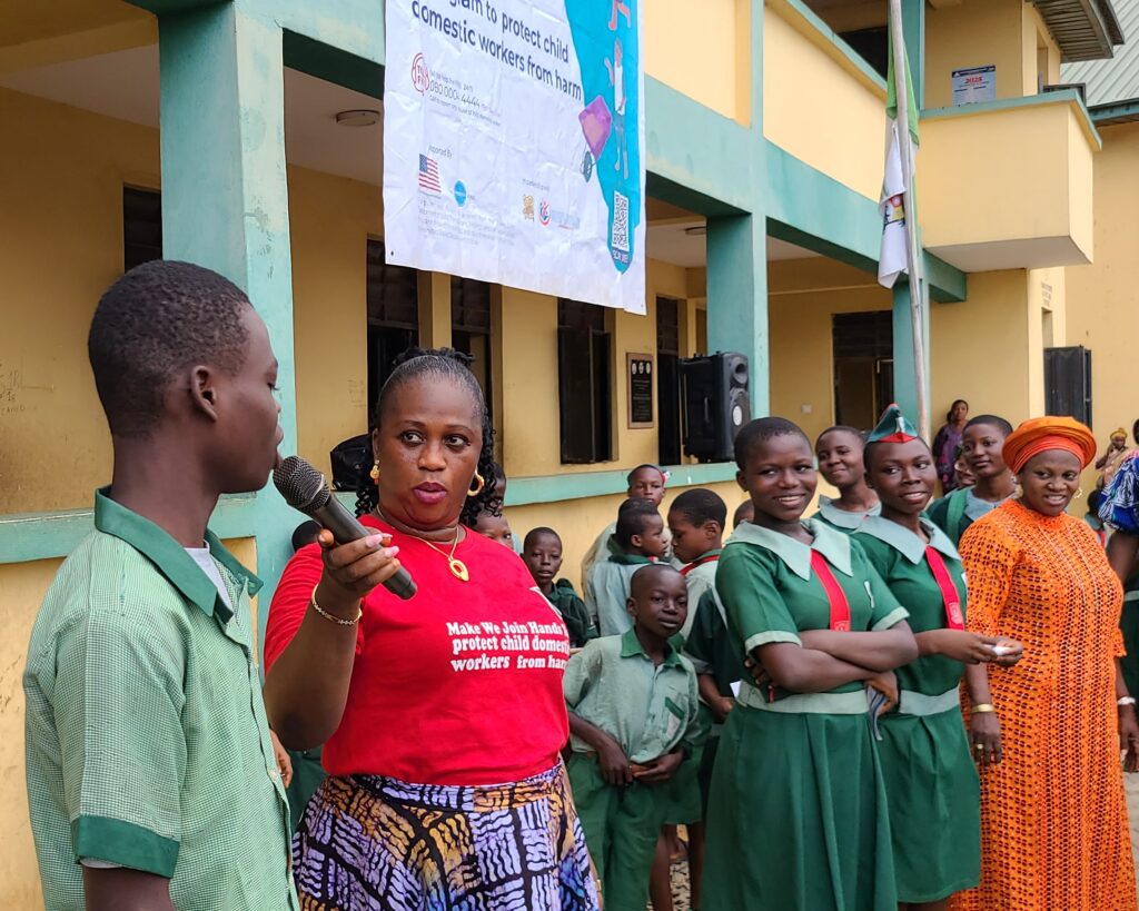 CAPRIGHTS-VP advocates fair treatment on Child Domestic Workers