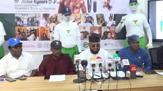 Guinness Book: Nigeria’s Joshua set to break world record in barbing