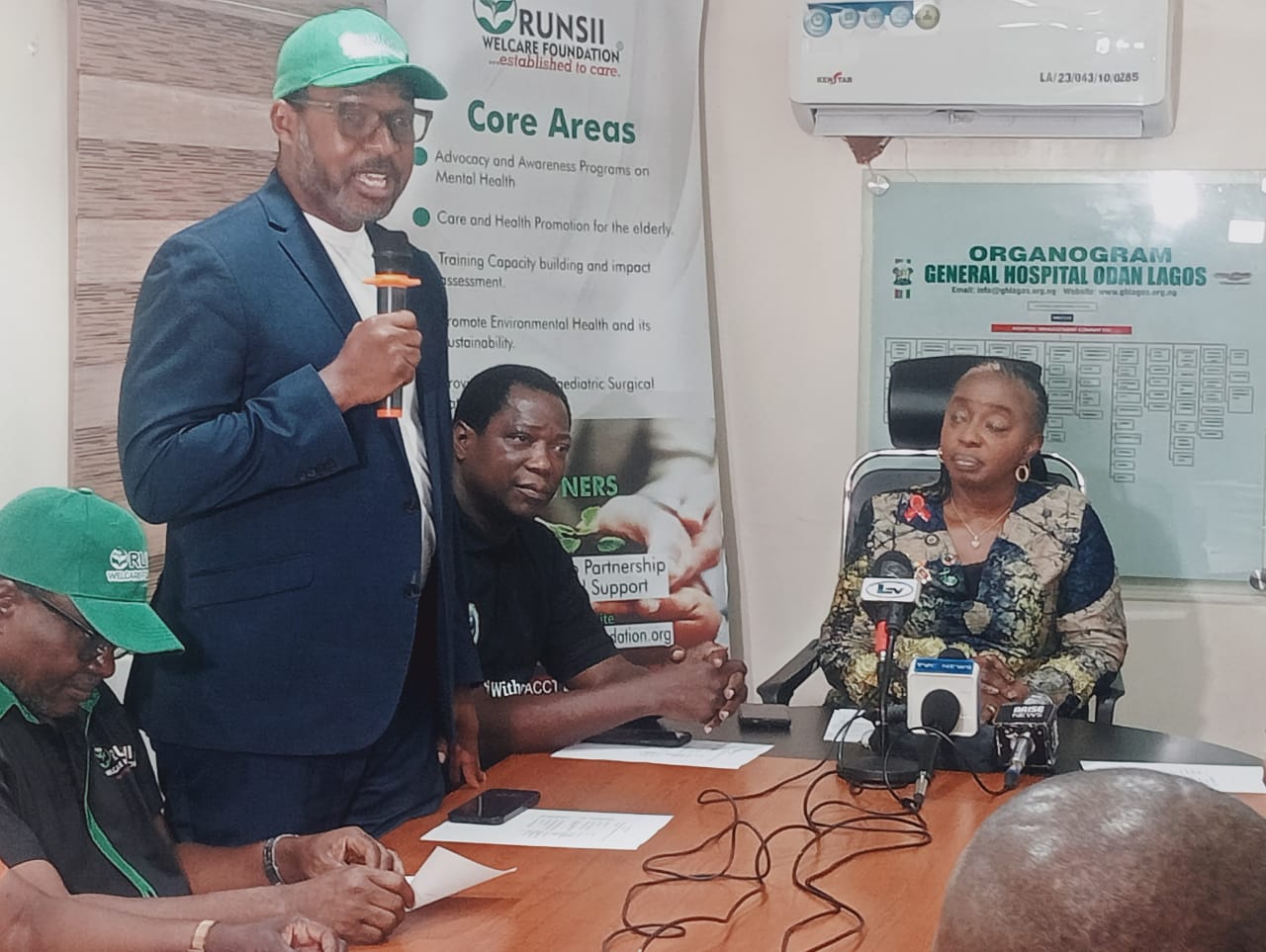 Foundation, Sanwo-Olu donate funds to paediatric surgical patients in general hospitals 