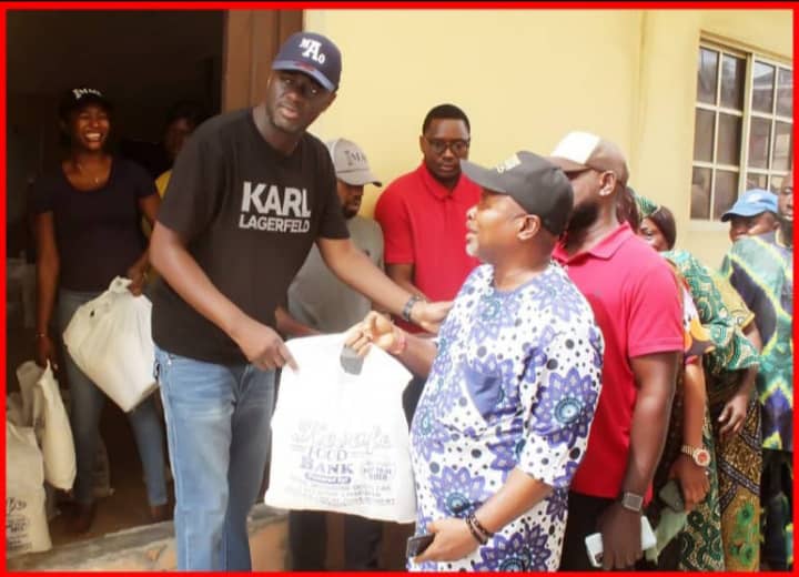 Kosofe LG distributes food items to 5000 residents