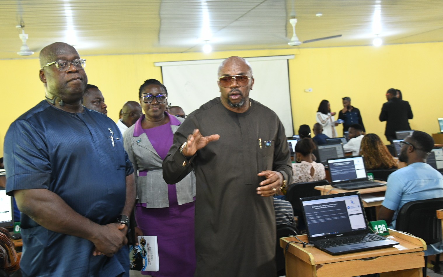 NDDC conducts test for 6,000 foreign scholarship applicants in Niger Delta