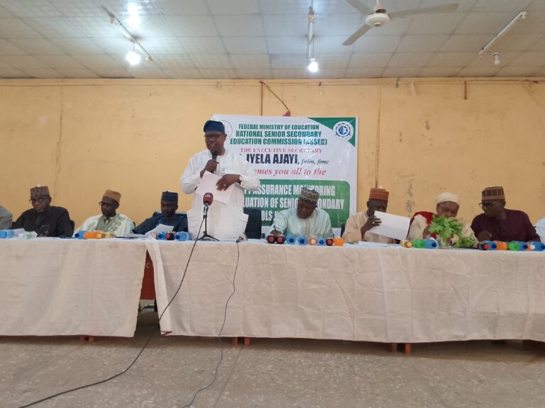 NSSEC begins 2025 quality assurance monitoring in Nigerian senior secondary schools