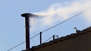 White smoke emerges as a new Pope is elected