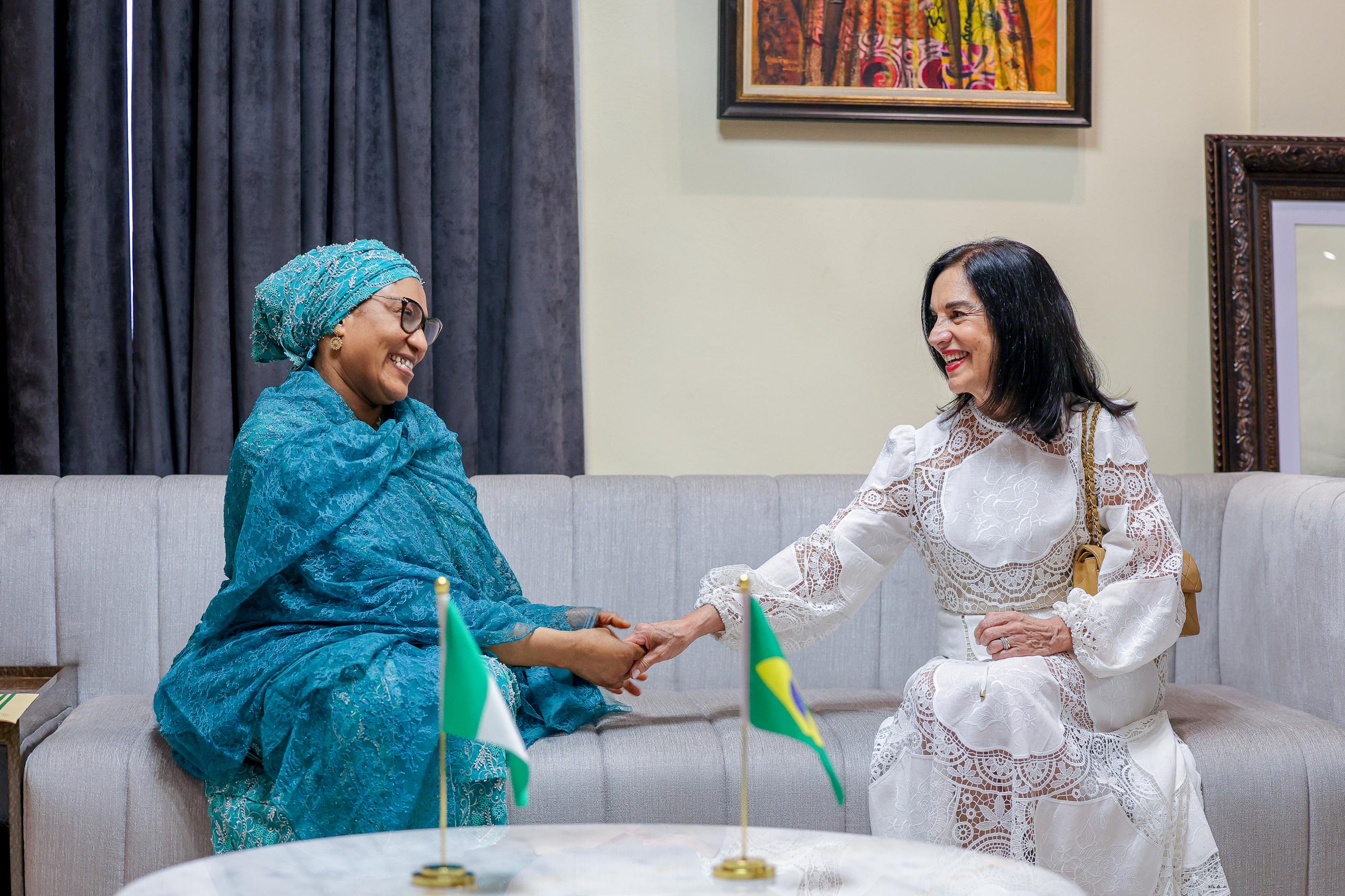 VP’s wife, Brazilian counterpart to collaborate on pet project