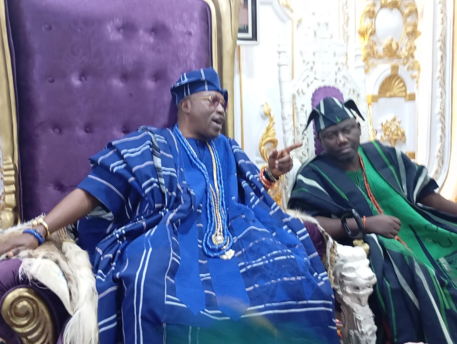 Alaafin of Oyo visits Oluwo, calls for unity