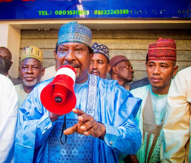 Barau donates N200m gadgets to victims of Kano phone market inferno