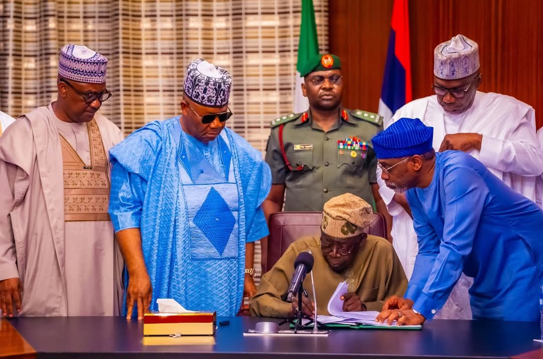 Tinubu signs 4 tax reform bills into law