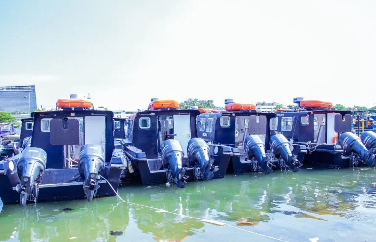 Egbetokun inaugurates 31combat gunboats in Lagos