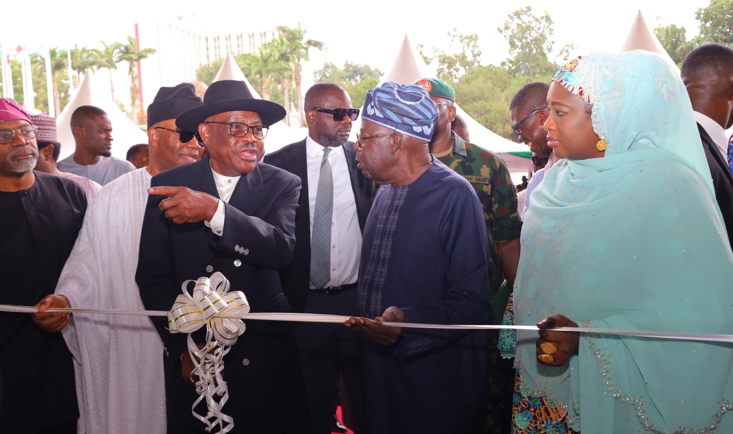 Wike renames Abuja International Conference Centre after Tinubu
