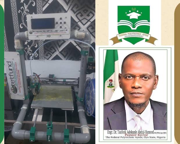 Poly Ayede’s locally produced 3D printing machine to enhance research commercialisation