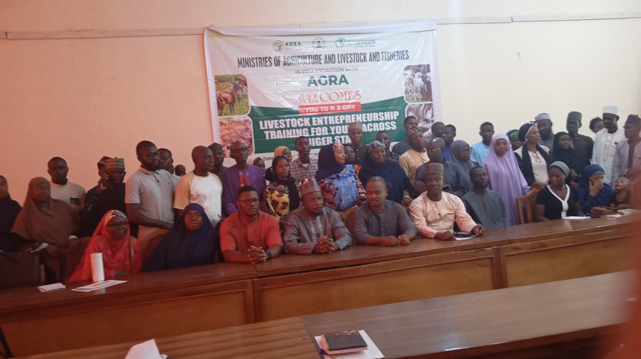 Niger, AGRA train 1,000 women, youths on livestock production