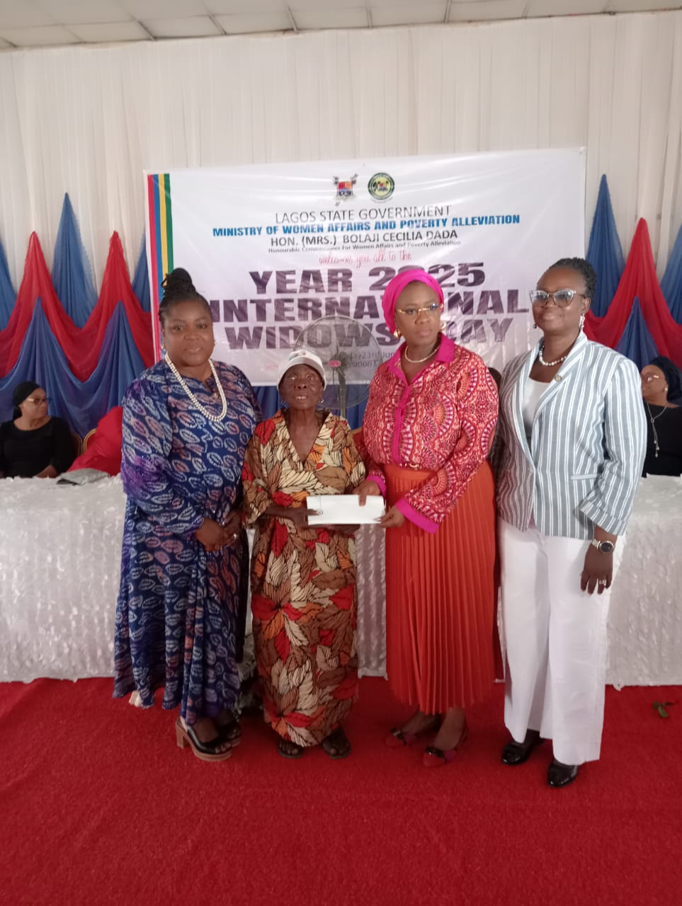 Lagos Govt. provides financial support to 750 widows   