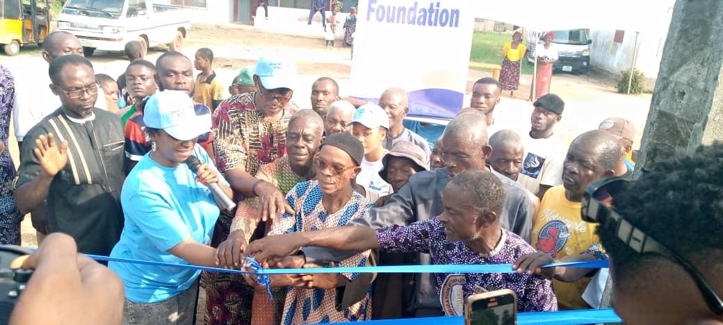 Foundation donates borehole to Imo community