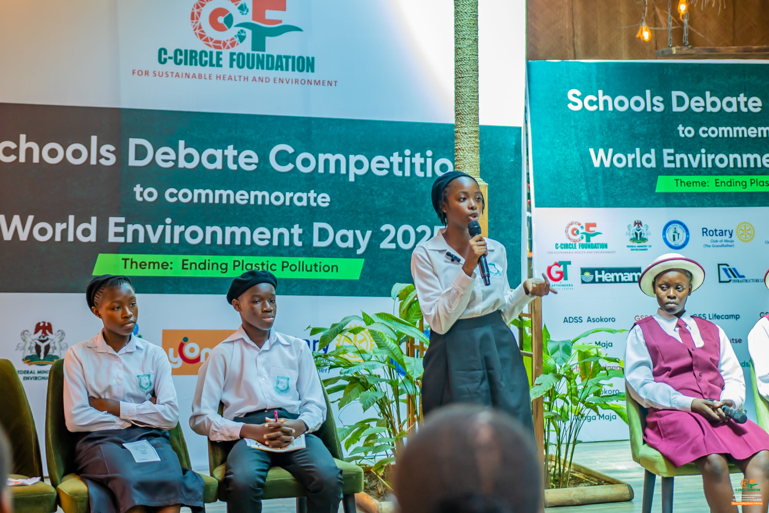 C-Circle foundation champions youth action against plastic pollution