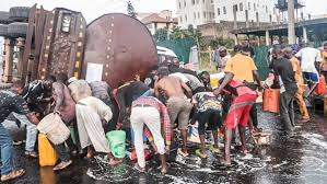 NEMA warns against scooping of fuel from accidented tankers