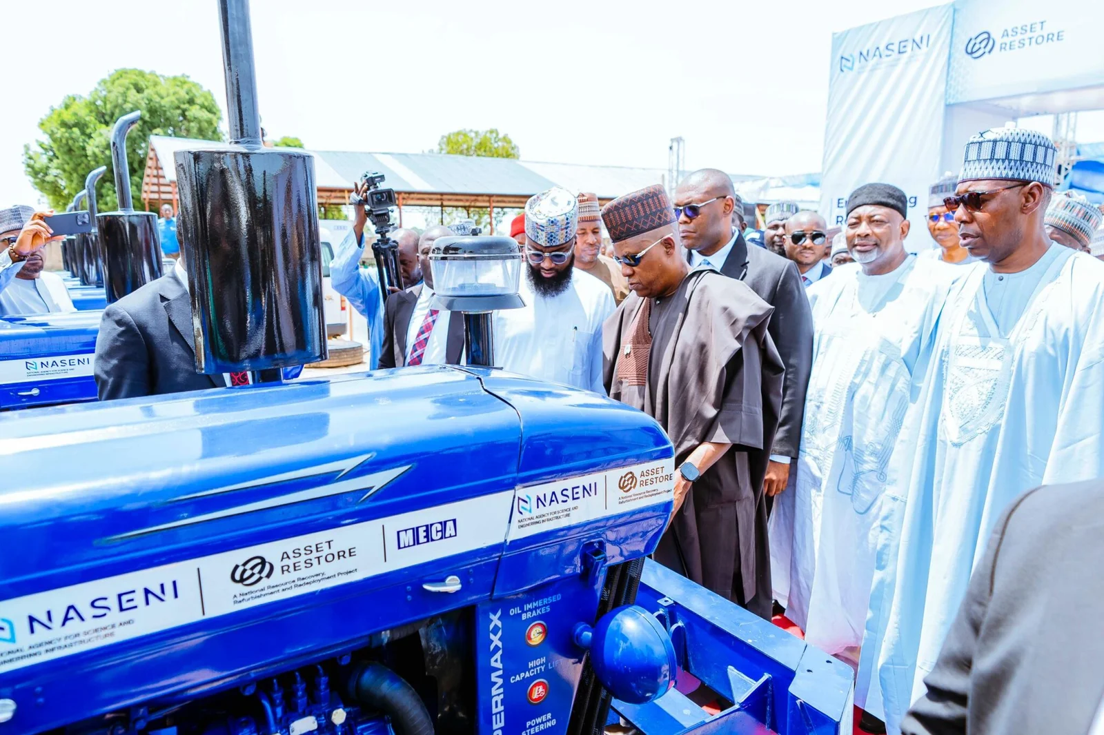 Asset Restoration: Shettima inaugurates 375 refurbished tractors in Borno