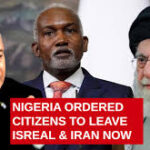 FG finalises evacuation of Nigerians in Israel, Iran