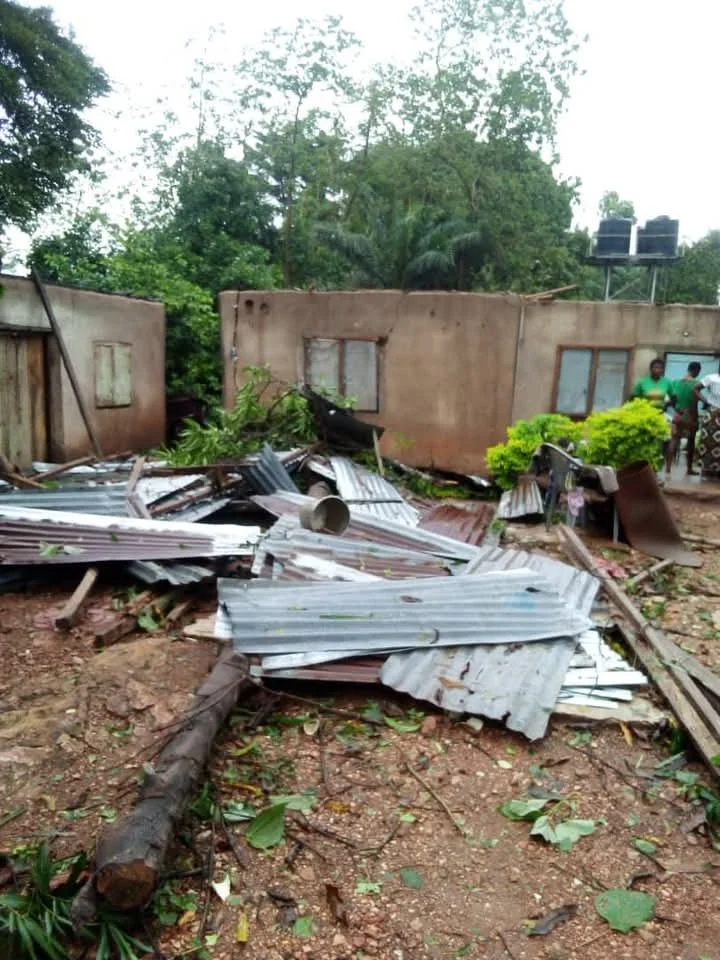 Windstorm destroys over 50 houses in C’River community