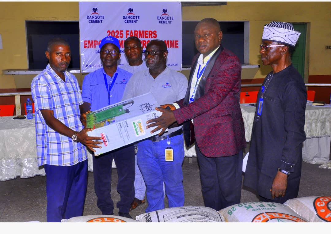 Dangote Cement empowers 50 farmers for agro-business