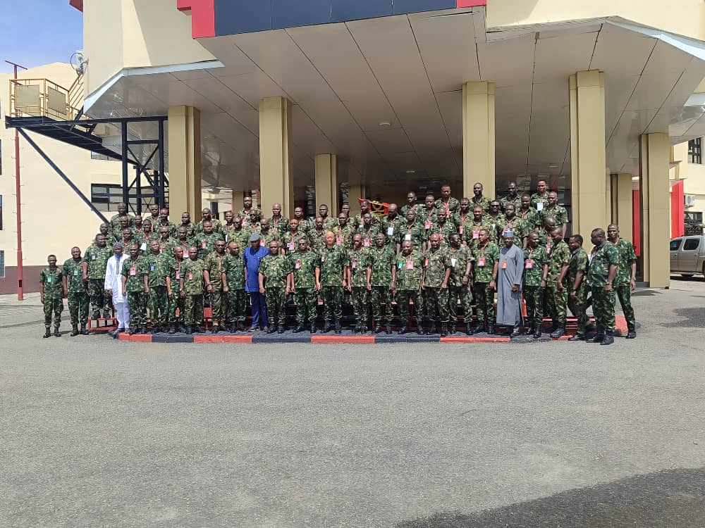 Nigerian Army trains personnel on doctrine devt.